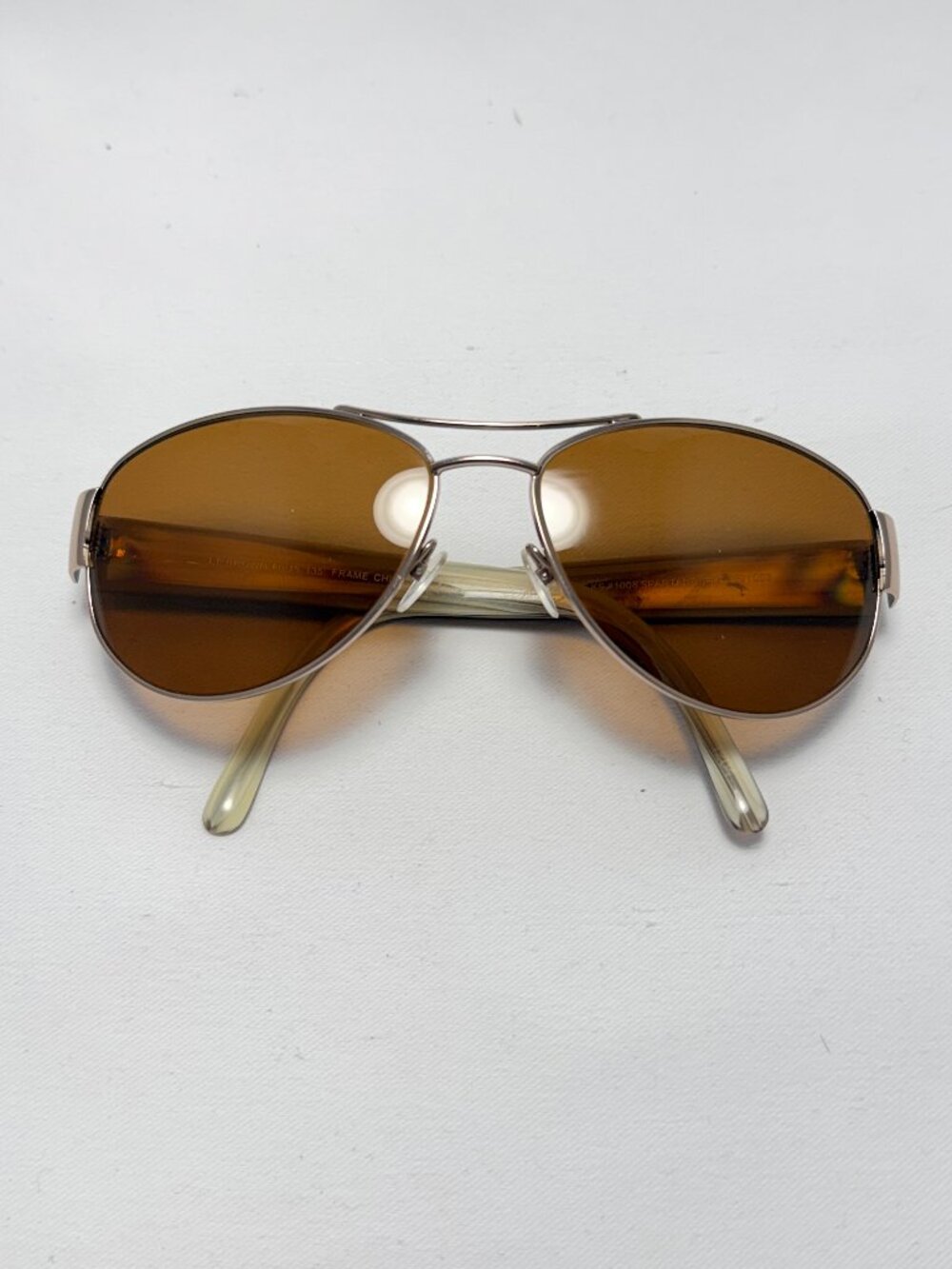 BOGO Kirkland Signature Spartanburg Light Brown Aviator Sunglasses